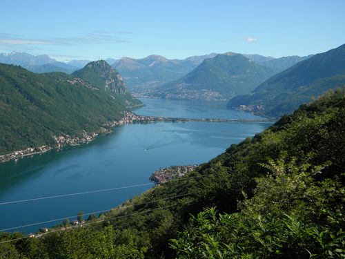Lago di Lugano da Serpiano